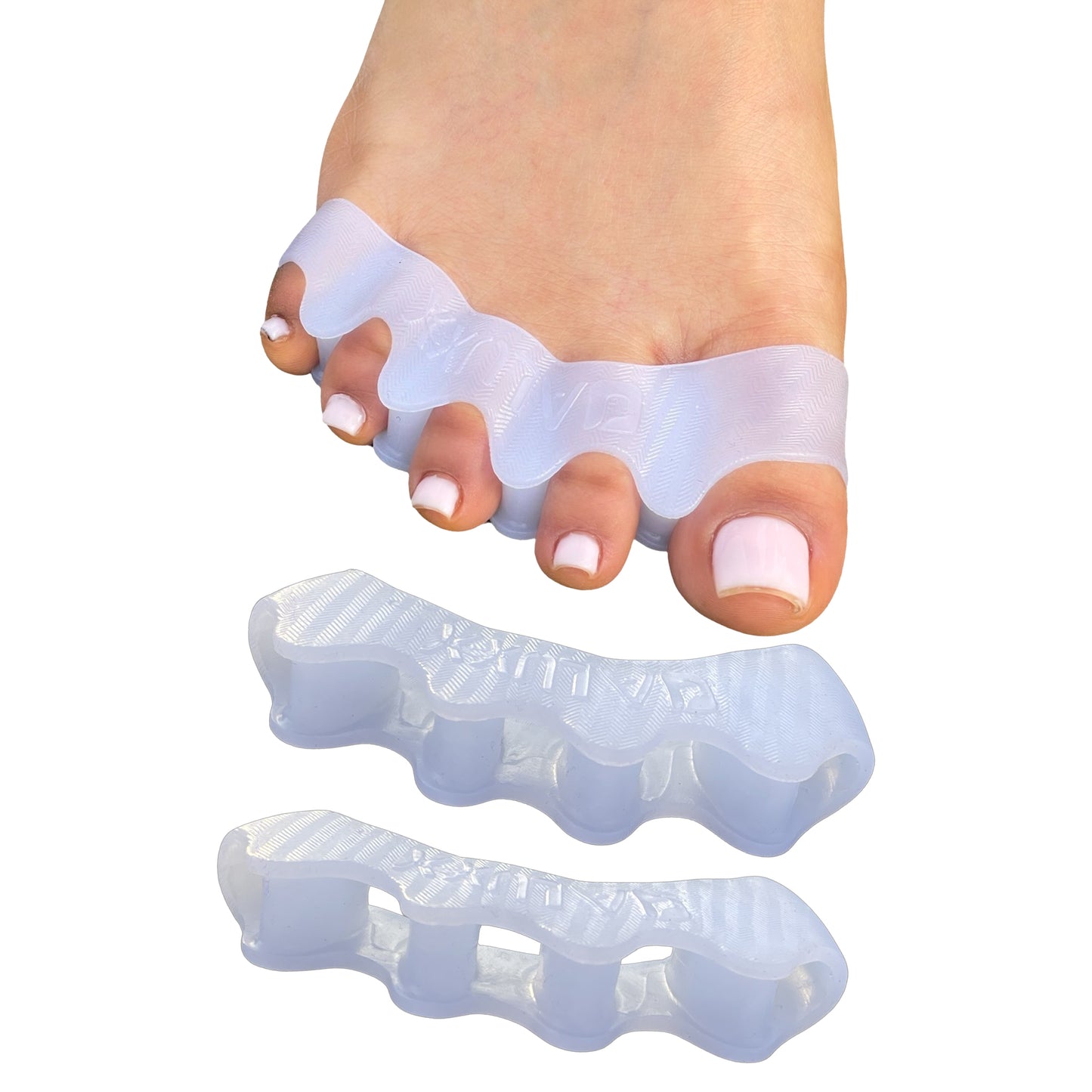 2 PCS - OALUXX Premium Gel Toe Spacers
