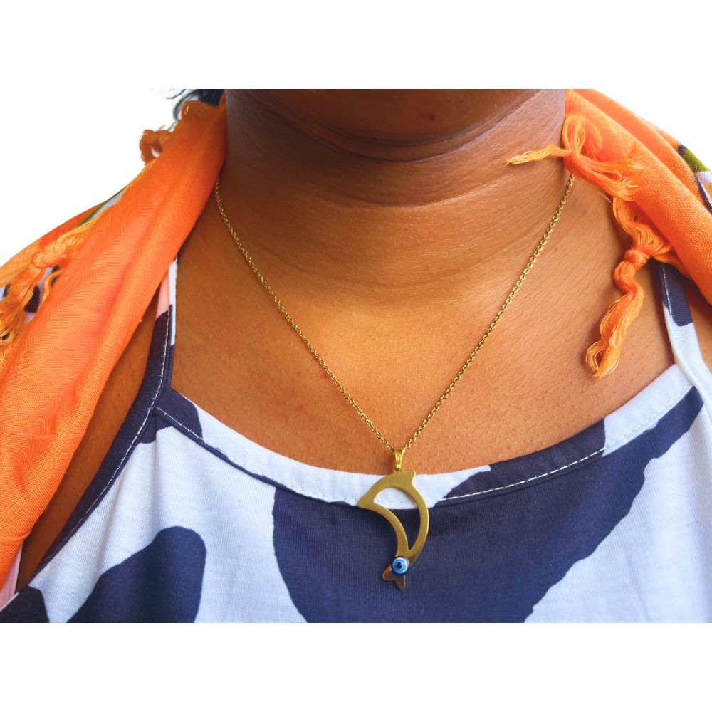 Evil Eye Necklace Collection – Stainless Steel Gold | 13 Shapes Available