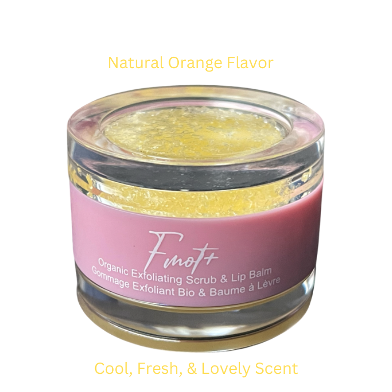 Organic Lip Care Set – Scrub & Balm – Strawberry | Orange | Mint | Combo