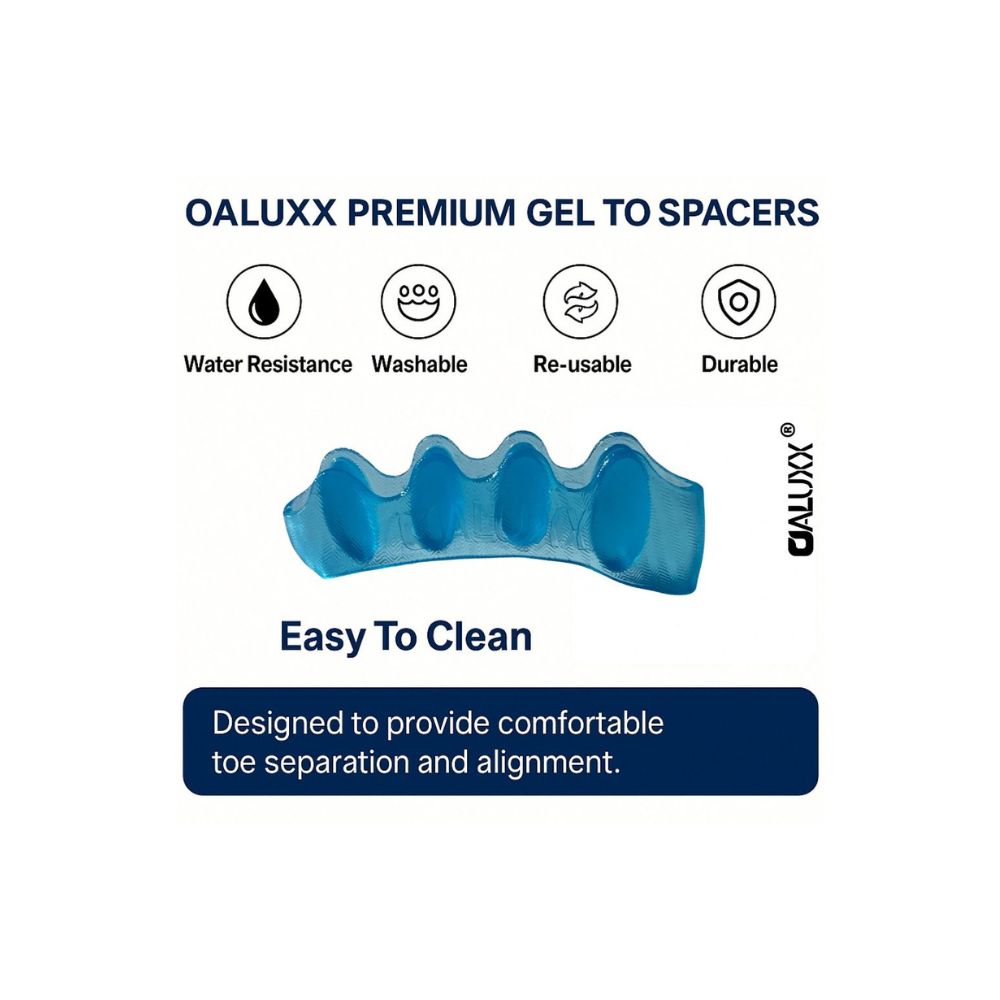 4 PCS - OALUXX Premium Gel Toe Spacers