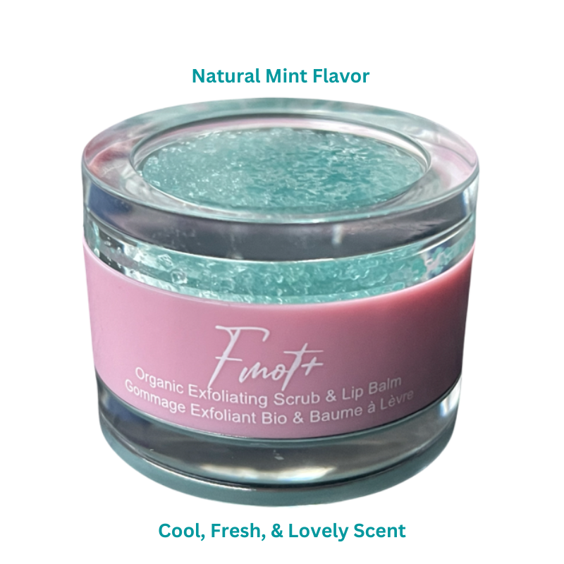 Organic Lip Care Set – Scrub & Balm – Strawberry | Orange | Mint | Combo