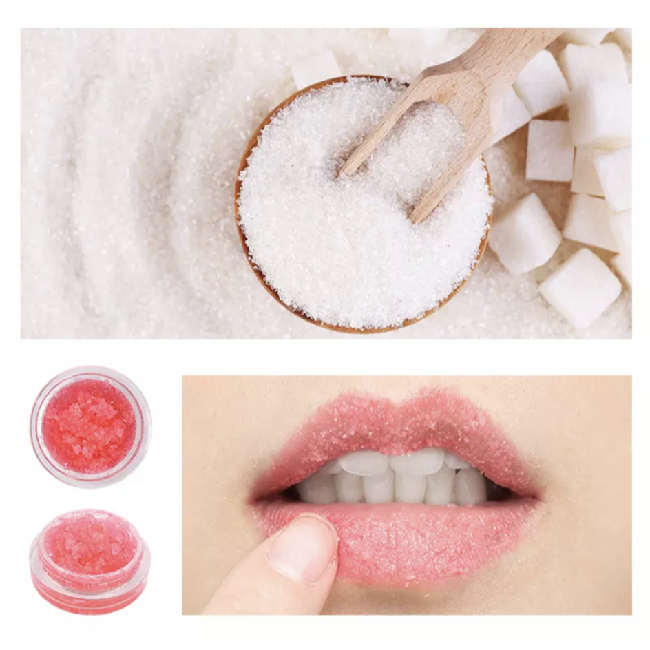 Organic Lip Care Set – Scrub & Balm – Strawberry | Orange | Mint | Combo