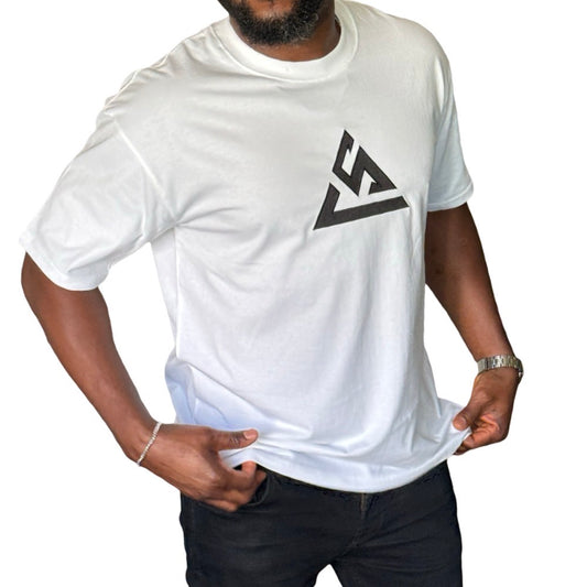 Sigma Flex Oversized Cotton Tee – Minimal Logo Design | Sigma Sporty Lands