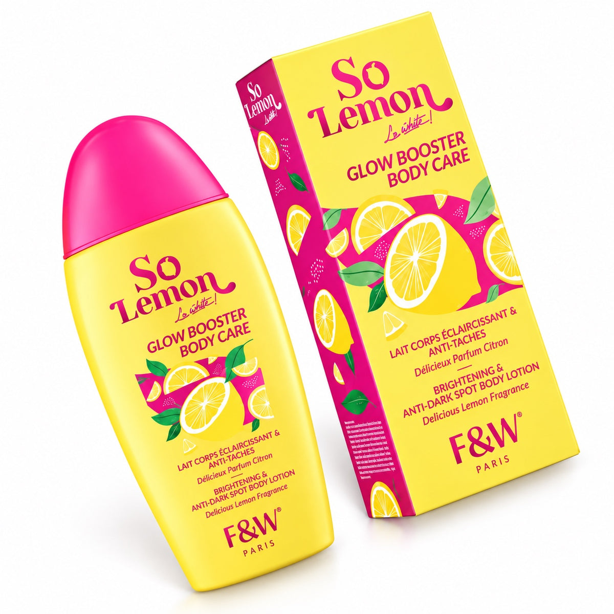 Fair & White So Lemon Glow Booster Body Lotion – 500 ml